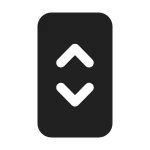 Phone Vertical Scroll SVG Icon